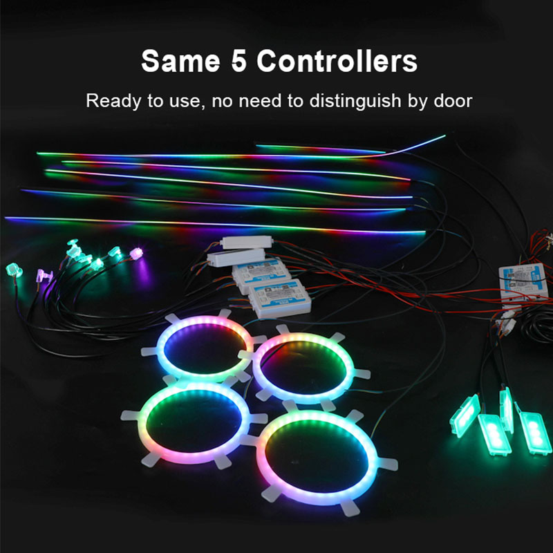 Kit d'éclairage ambiant RGBIC  - Ambient Led Strip avis et prix