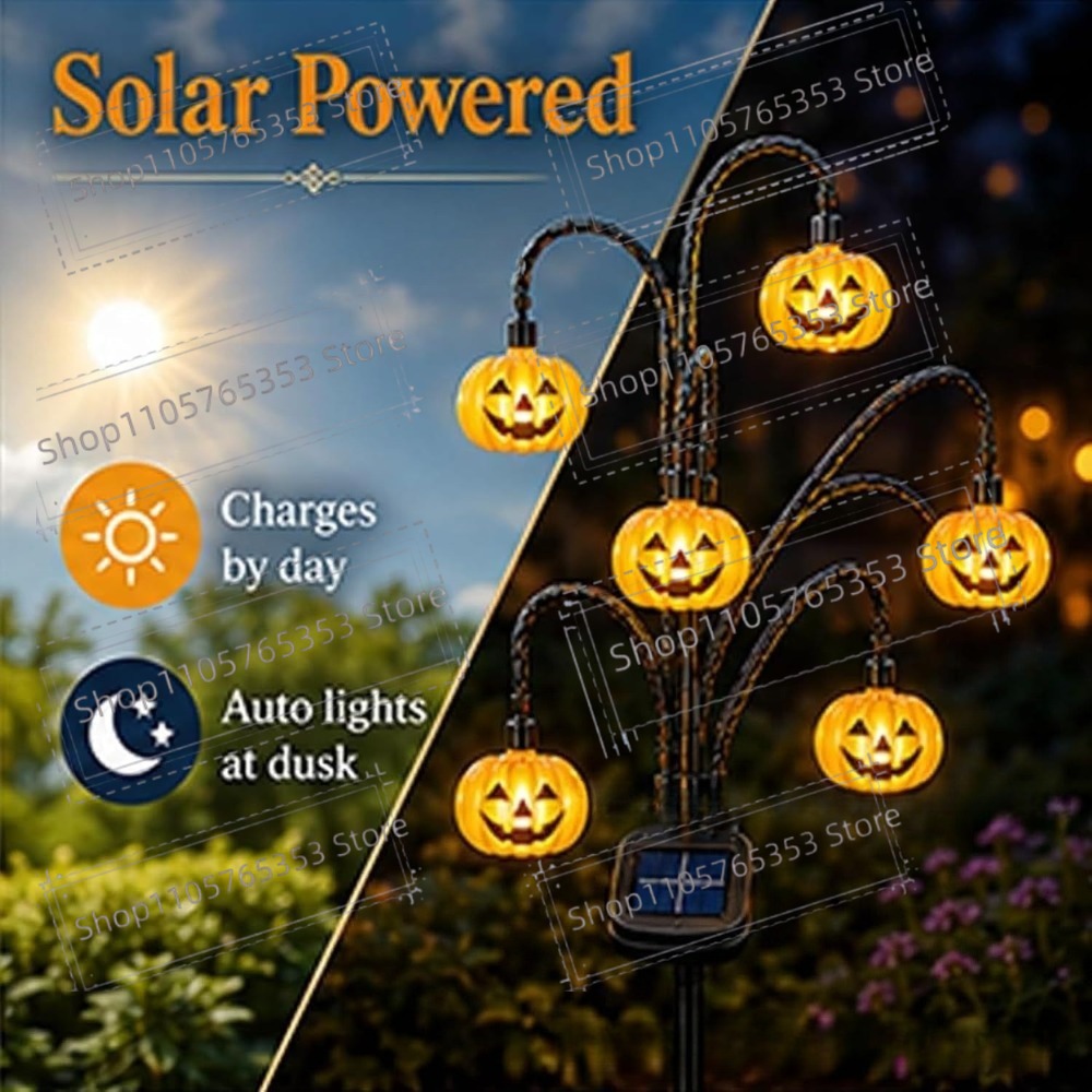 Lanterne solaire d'Halloween p - Lighting Tree Decor avis et prix